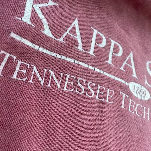 TTU Kappa Sigma Comfort Colors Pullover Sweatshirt Small - Picture 2 of 6